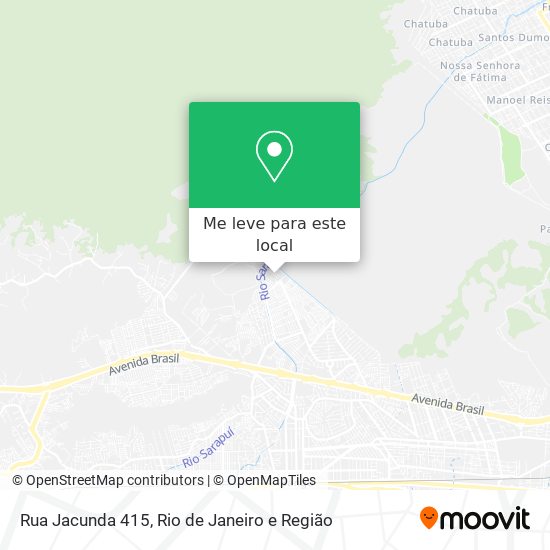 Rua Jacunda 415 mapa