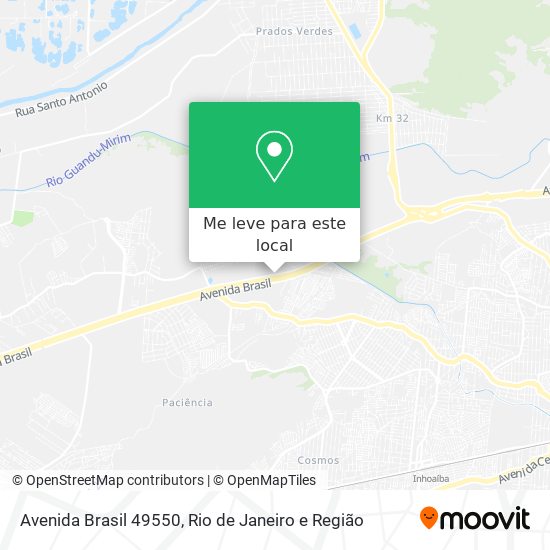 Avenida Brasil 49550 mapa