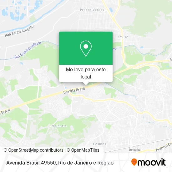 Avenida Brasil 49550 mapa