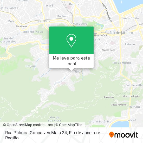 Rua Palmira Gonçalves Maia 24 mapa