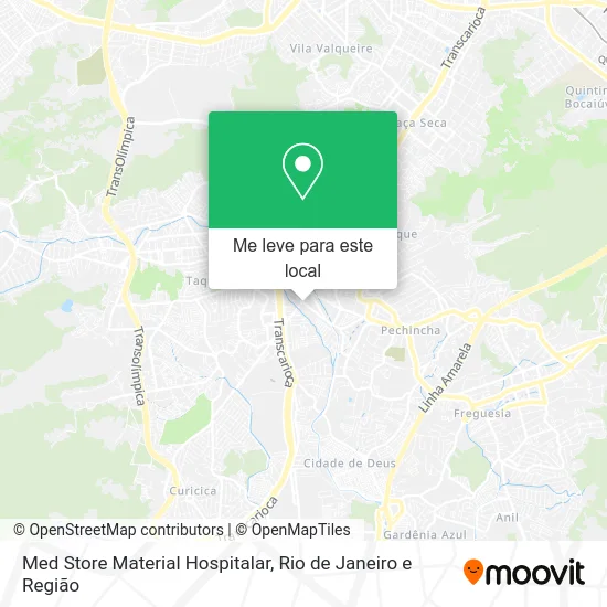 Med Store Material Hospitalar mapa