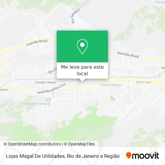 Lojas Magal De Utilidades mapa