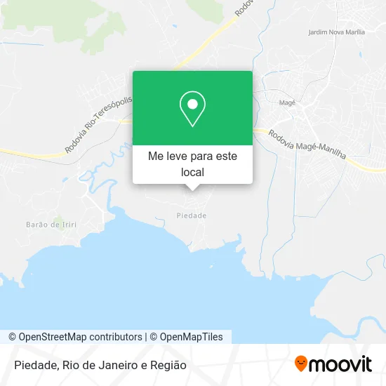 Piedade mapa