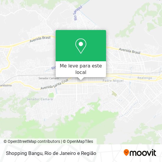 Shopping Bangu mapa