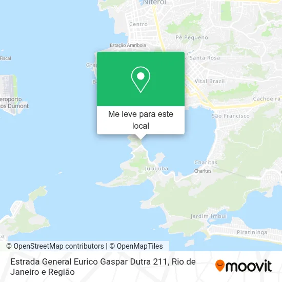 Estrada General Eurico Gaspar Dutra 211 mapa