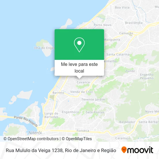 Rua Mululo da Veiga 1238 mapa
