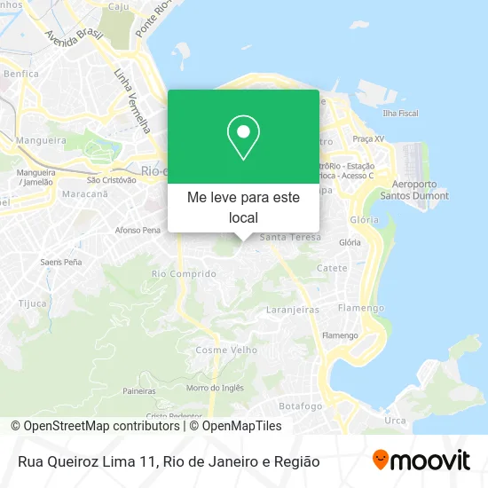 Rua Queiroz Lima 11 mapa
