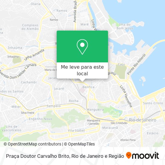 Praça Doutor Carvalho Brito mapa