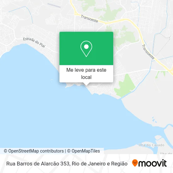 Rua Barros de Alarcão 353 mapa