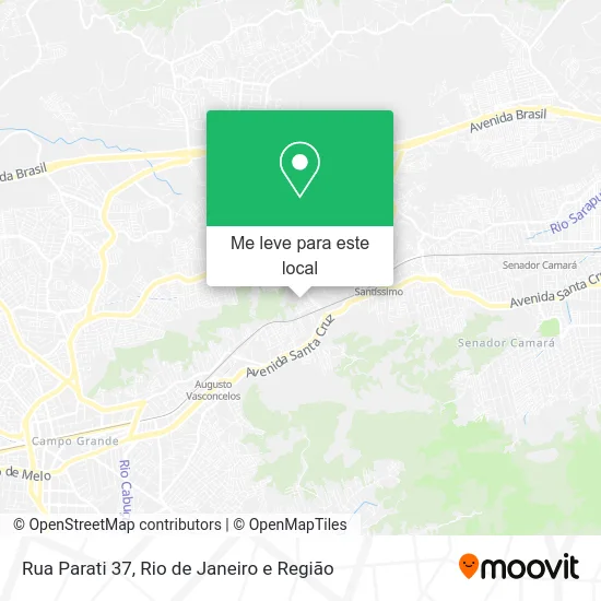 Rua Parati 37 mapa