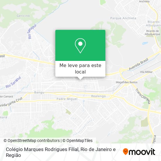 Colégio Marques Rodrigues Filial mapa