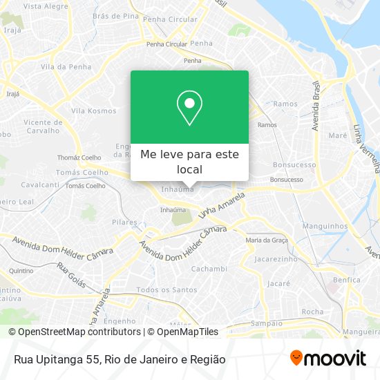 Rua Upitanga 55 mapa
