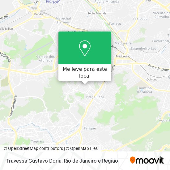 Travessa Gustavo Doria mapa