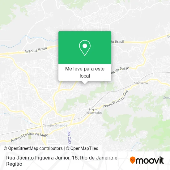 Rua Jacinto Figueira Junior, 15 mapa