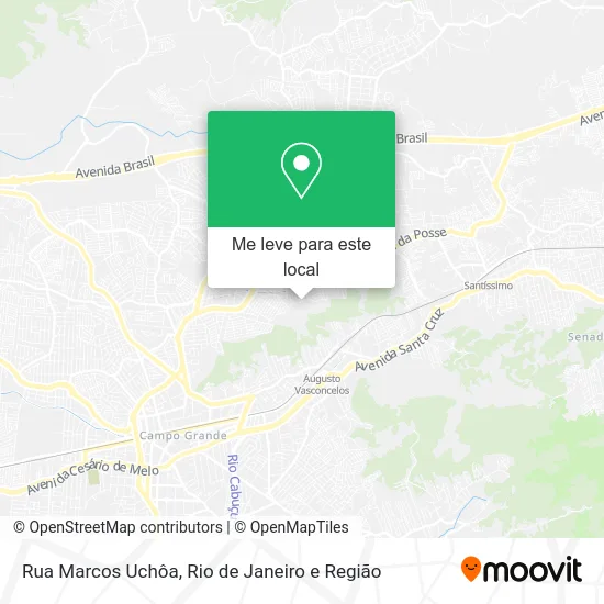 Rua Marcos Uchôa mapa