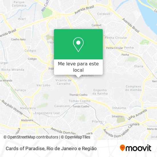 Cards of Paradise mapa