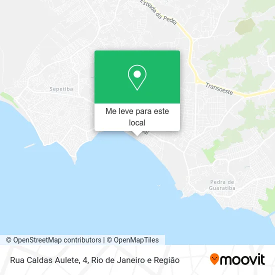 Rua Caldas Aulete, 4 mapa