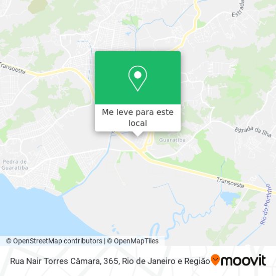 Rua Nair Torres Câmara, 365 mapa