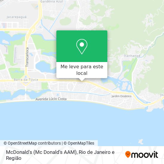 McDonald's (Mc Donald's AAM) mapa