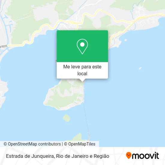 Estrada de Junqueira mapa