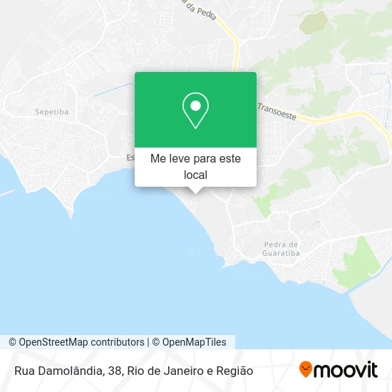Rua Damolândia, 38 mapa