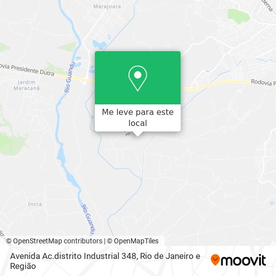 Avenida Ac.distrito Industrial 348 mapa