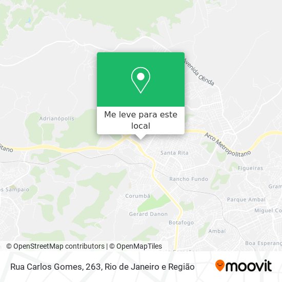 Rua Carlos Gomes, 263 mapa