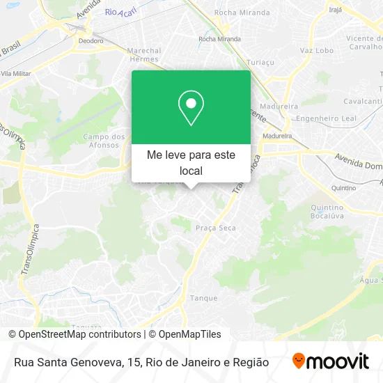 Rua Santa Genoveva, 15 mapa