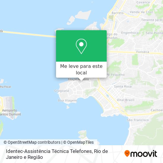 Identec-Assistência Técnica Telefones mapa