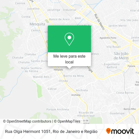 Rua Olga Hermont 1051 mapa