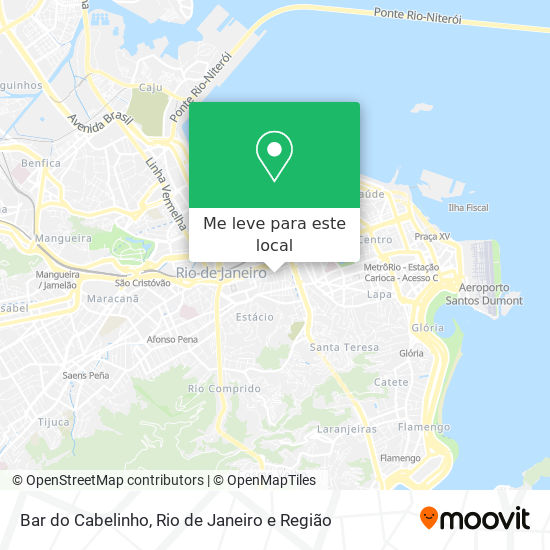 Bar do Cabelinho mapa