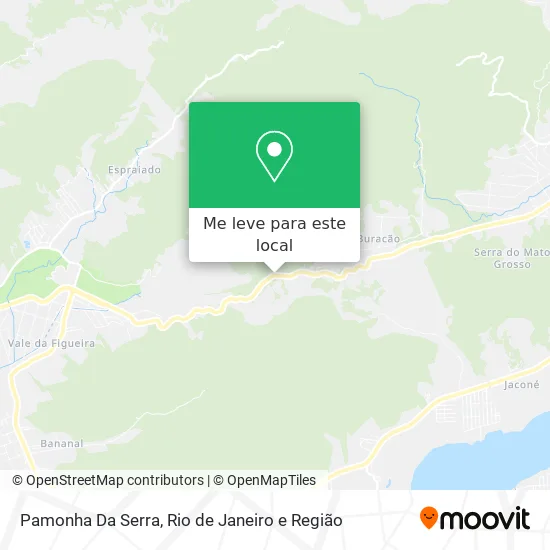 Pamonha Da Serra mapa