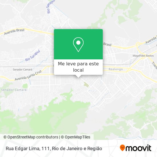 Rua Edgar Lima, 111 mapa