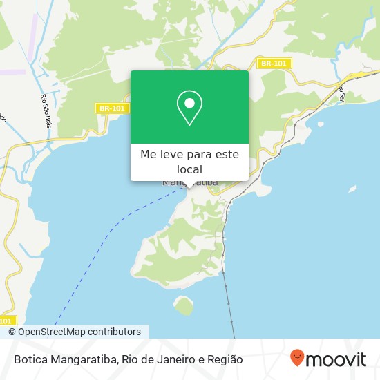 Botica Mangaratiba mapa