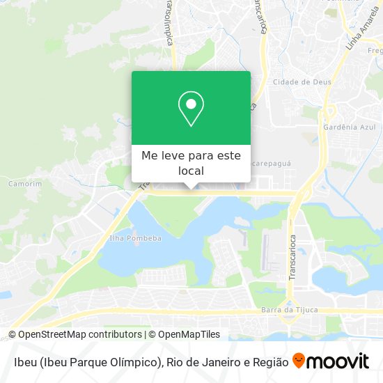 Ibeu (Ibeu Parque Olímpico) mapa