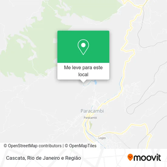 Cascata mapa