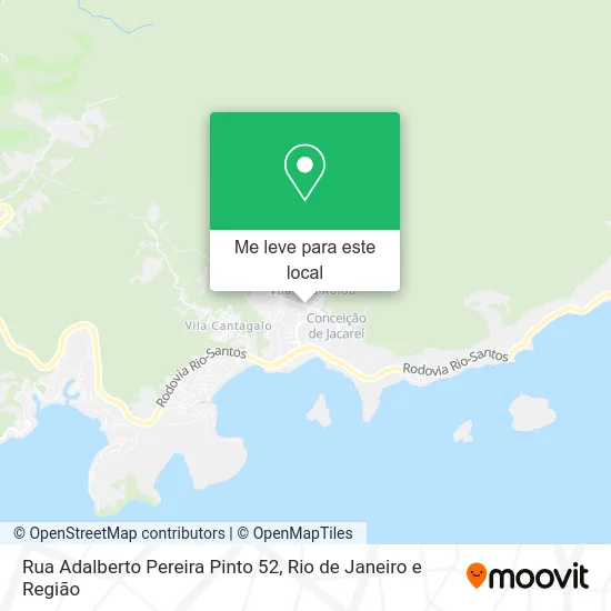 Rua Adalberto Pereira Pinto 52 mapa