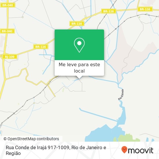 Rua Conde de Irajá 917-1009 mapa