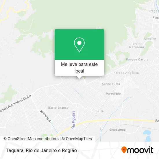 Taquara mapa