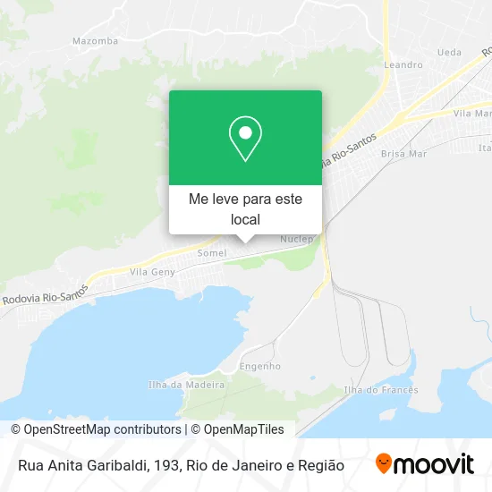 Rua Anita Garibaldi, 193 mapa