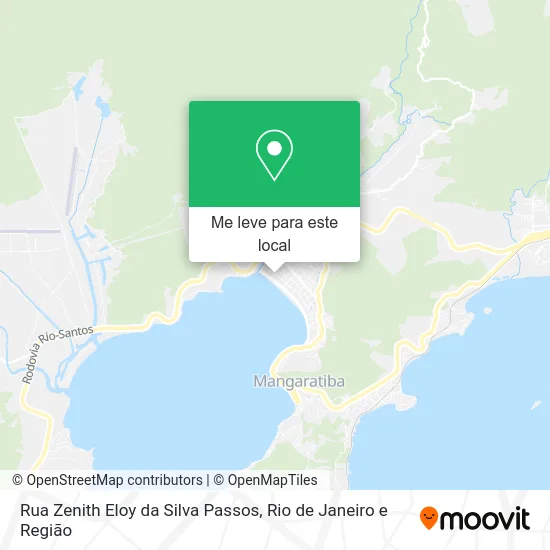 Rua Zenith Eloy da Silva Passos mapa