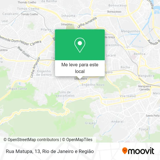 Rua Matupa, 13 mapa