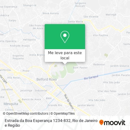 Estrada da Boa Esperança 1234-832 mapa