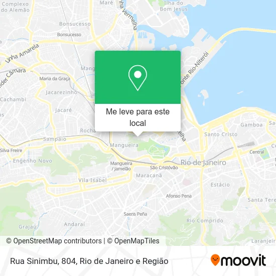 Rua Sinimbu, 804 mapa