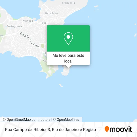 Rua Campo da Ribeira 3 mapa
