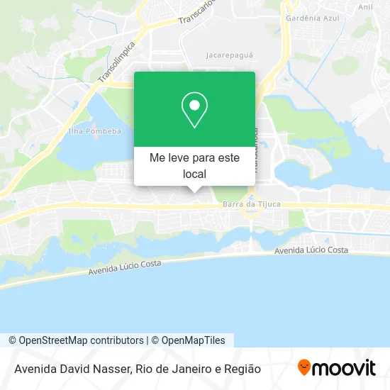 Avenida David Nasser mapa