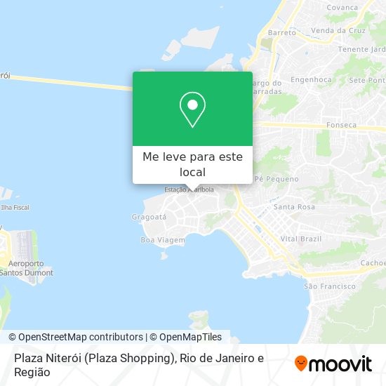 Plaza Niterói (Plaza Shopping) mapa