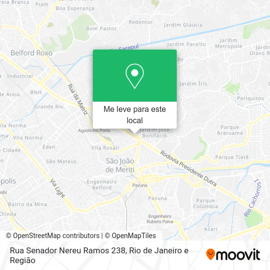 Rua Senador Nereu Ramos 238 mapa