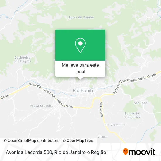 Avenida Lacerda 500 mapa