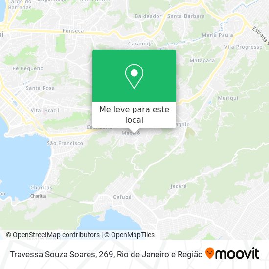 Travessa Souza Soares, 269 mapa